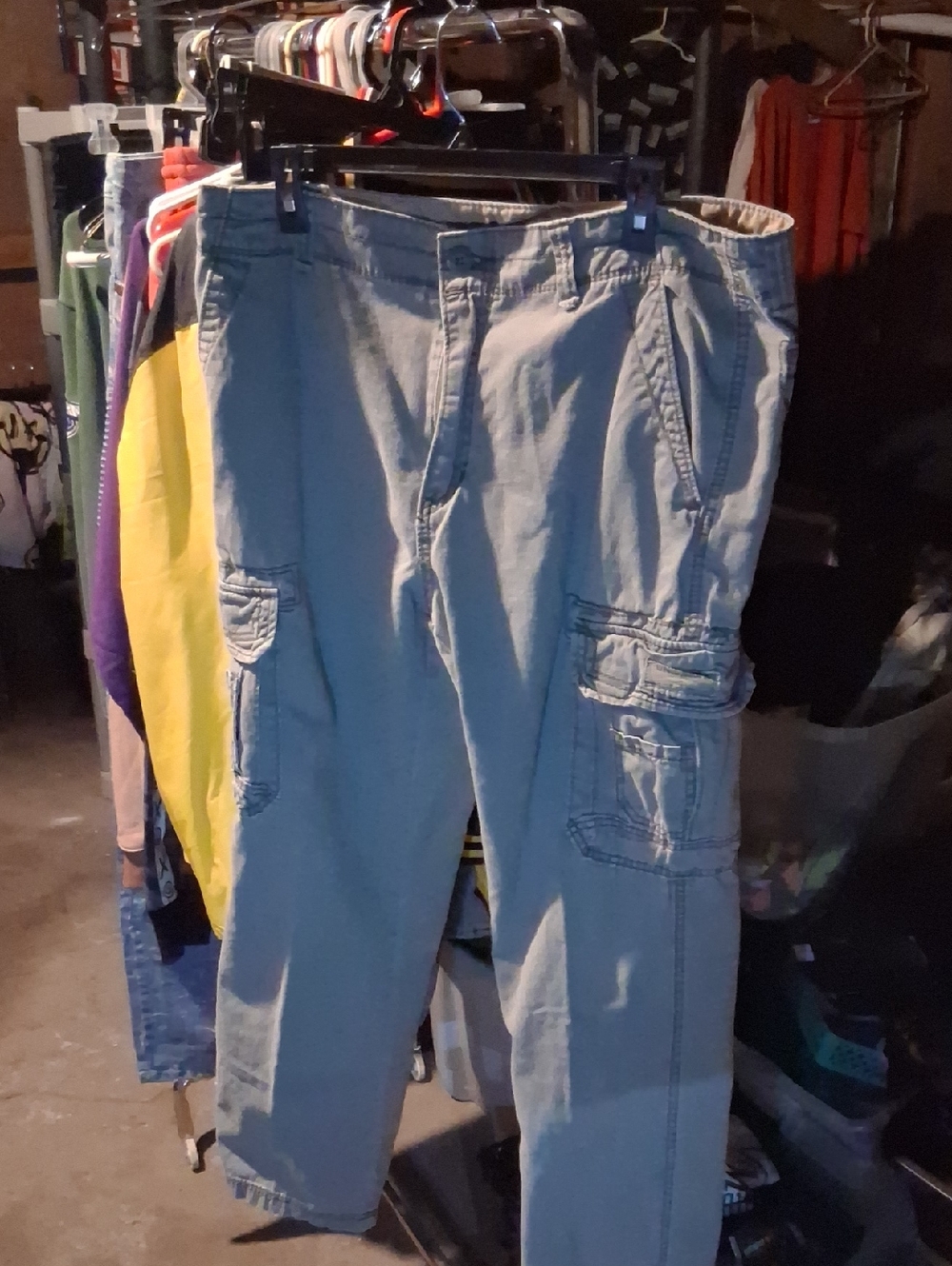 UNIONBAY Light Gray/olive  Cargo Pants with Patch Pocket